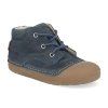 09M001.121 110 barefoot detske kotnikove boty koel avery leather navy 1