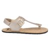 24L006.141 640 barefoot damske sandaly koel ariana metalic champagne 2