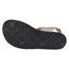 24L006.141 640 barefoot damske sandaly koel ariana metalic champagne 7