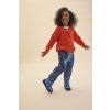 Barefoot dětské zimní boty Affenzahn - Wool Comfy Elephant modré