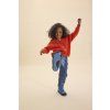 Barefoot dětské zimní boty Affenzahn - Wool Comfy Elephant modré