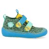 00844 20070 barefoot detske kotnikove boty affenzahn minimal lowboot knit happy creative bear 2