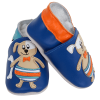 Chaussons cuir Chien Side