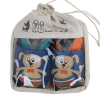 Chaussons cuir Chien Top Packed