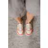 barefoot tenisky rewind peach leather 1779