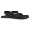 B PERF Z BO barefoot sandaly boskyshoes performance z tech black orange 2