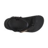 B PERF Z BO barefoot sandaly boskyshoes performance z tech black orange 6