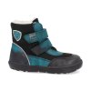 SN2408 barefoot detske zimni boty ktr melir modre 2