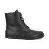 2.305 barefoot kotnikove boty peerko wegan zipper black 2