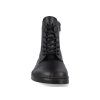 2.305 barefoot kotnikove boty peerko wegan zipper black 3