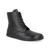 2.305 barefoot kotnikove boty peerko wegan zipper black 1