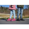 Barefoot dětské kotníkové boty Reima - Hyppii Cool burgundy vínové
