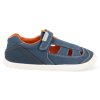 252195 A556 barefoot detske sandaly garvalin pique petrol 2 2