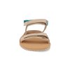 DTRW ICLU barefoot damske sandaly xero shoes d trail irish cream lake blue 3