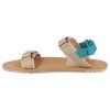 DTRW ICLU barefoot damske sandaly xero shoes d trail irish cream lake blue 4