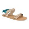 DTRW ICLU barefoot damske sandaly xero shoes d trail irish cream lake blue 1