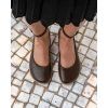 barefoot baleriny be lenka florence dark brown 100860 size large v 1