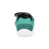 XZH0242GR barefoot detske tenisky saguaro kids luck ii zelene 5