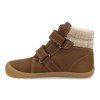 07T049.232 510 barefoot detske zimni boty koel dean 2 0 wp wool chocolate 2 4