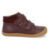 07T052.10K 260 barefoot detske kotnikove boty koel darvo tex textil bordo 2