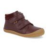 07T052.10K 260 barefoot detske kotnikove boty koel darvo tex textil bordo 1