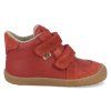 07T047.10K 200 barefoot detske kotnikove boty koel dimo tex napa red 2