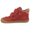 07T047.10K 200 barefoot detske kotnikove boty koel dimo tex napa red 4