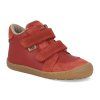07T047.10K 200 barefoot detske kotnikove boty koel dimo tex napa red 1
