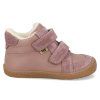 07T047.102 600 barefoot detske zimni boty koel dimo tex napa merino old pink 2