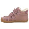 07T047.102 600 barefoot detske zimni boty koel dimo tex napa merino old pink 4