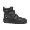 BFN170070 W MK SO BL barefoot detske zimni boty beda playful black 2