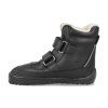 BFN170070 W MK SO BL barefoot detske zimni boty beda playful black 4