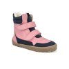 BFN170070 W MK NL RO barefoot detske zimni boty beda playful rose 1