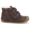 BG303201 2190 barefoot detske zimni boty bundgaard petit winter dark brown 2