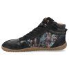 43050 999 barefoot damske kotnikove boty develab mid cut snkr laces wr black 4