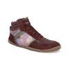 43050 439 barefoot damske kotnikove boty develab mid cut snkr laces wr burgundy 1