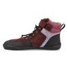 45337 439 barefoot kotnikove boty develab md ct sneaker laces velcro wr burgundy 4