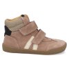 43013 473 barefoot detske kotnikove boty develab midcut sneak velc leather ex 43061 old pink 2