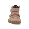 43013 473 barefoot detske kotnikove boty develab midcut sneak velc leather ex 43061 old pink 3