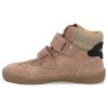 43013 473 barefoot detske kotnikove boty develab midcut sneak velc leather ex 43061 old pink 4