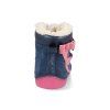 W073 52684 barefoot detske zimni boty d d step w073 52684 modre ruzove 5