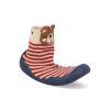 251320 A103 barefoot detske ponozkoboty garvalin calcetin rayas beige 1