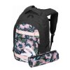 Meatfly batoh Exile - Pink Flowers 24 L růžové květiny