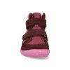 41075 439 barefoot detske kotnikove boty develab midcut sneak 2 velc leather burgundy 3
