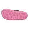 41075 439 barefoot detske kotnikove boty develab midcut sneak 2 velc leather burgundy 7