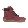 45329 434 barefoot detske zimni boty develab mid boot laces wr burgundy 2