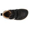 41085 999 barefoot detske kotnikove boty develab midcut sneak 2velcro leath black combi 6