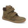 45333 554 barefoot detske zimni boty develab mid boot 2velcro wp kaki nubuck 1