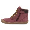45213 434 barefoot detske kotnikove boty develab soft shoe laces wr burgundy 4