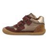 41065 439 barefoot detske kotnikove boty develab sneaker 2 velcro leather burgundy 4